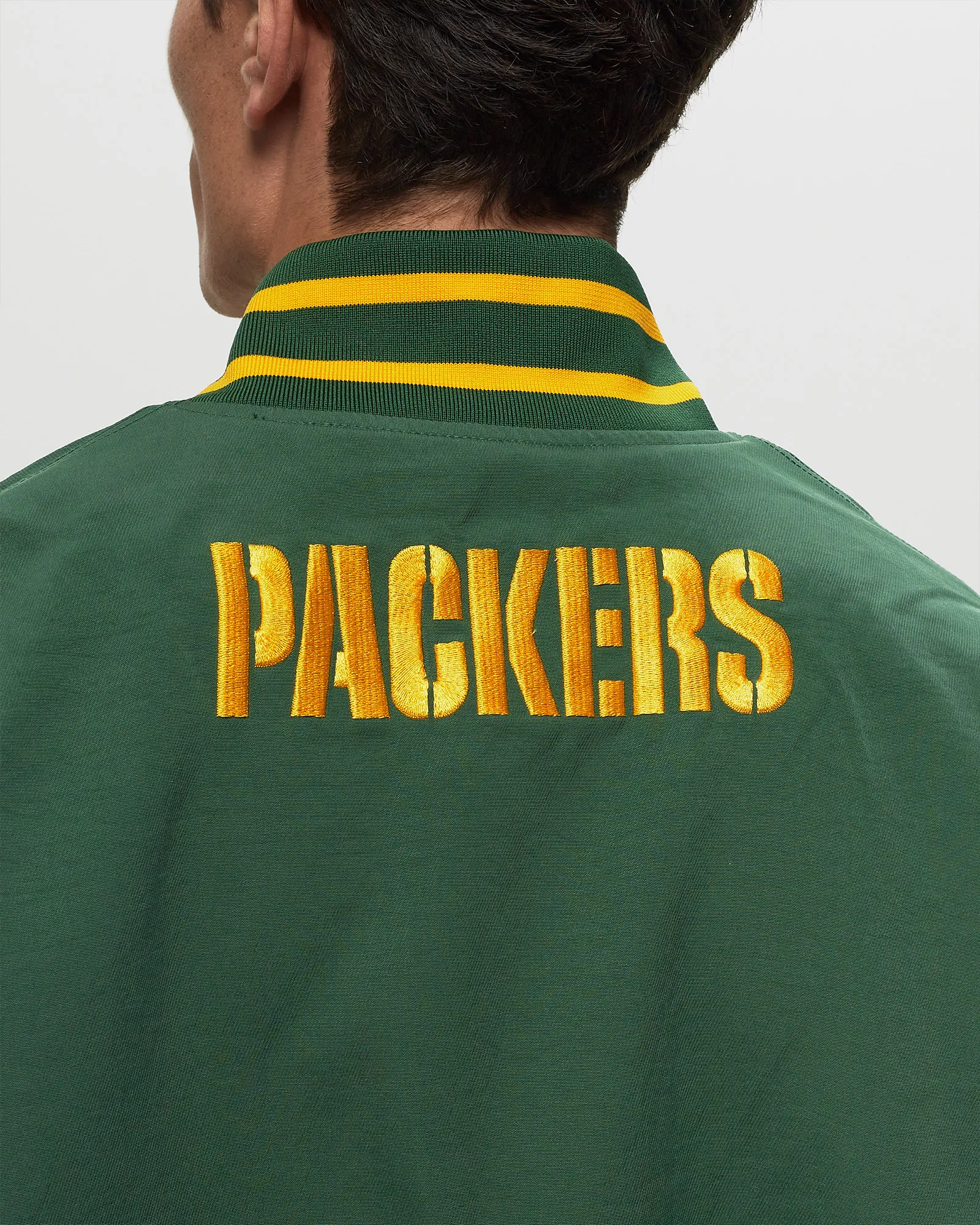 Nike NFL Green Bay Packers Nike Coach Bomber Jacket