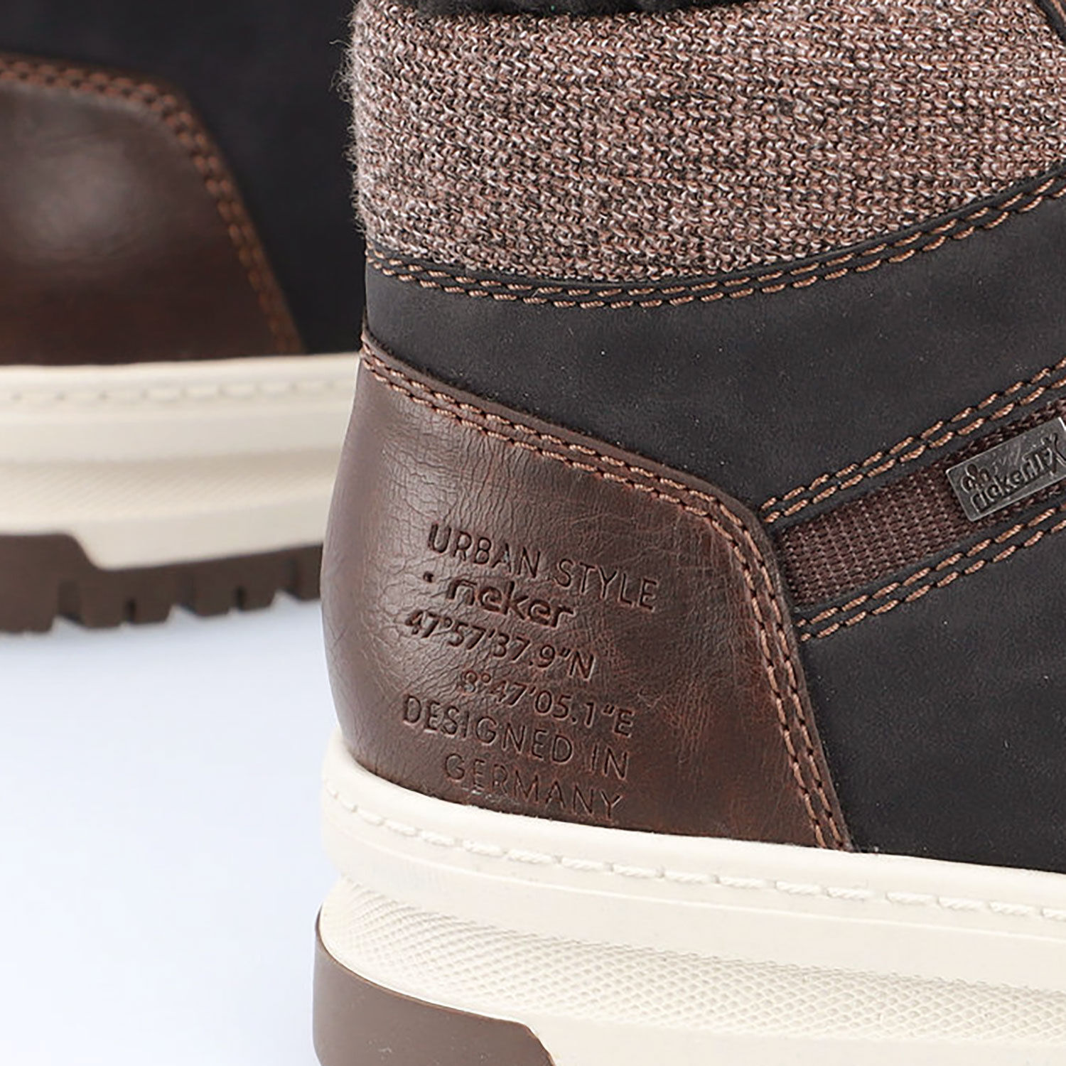 RIEKER Kurzstiefel für Herren aus pflegeleichtem Softmaterial
