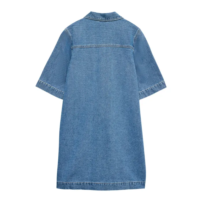 Vero Moda Fenja Denim Short Jurk Dames