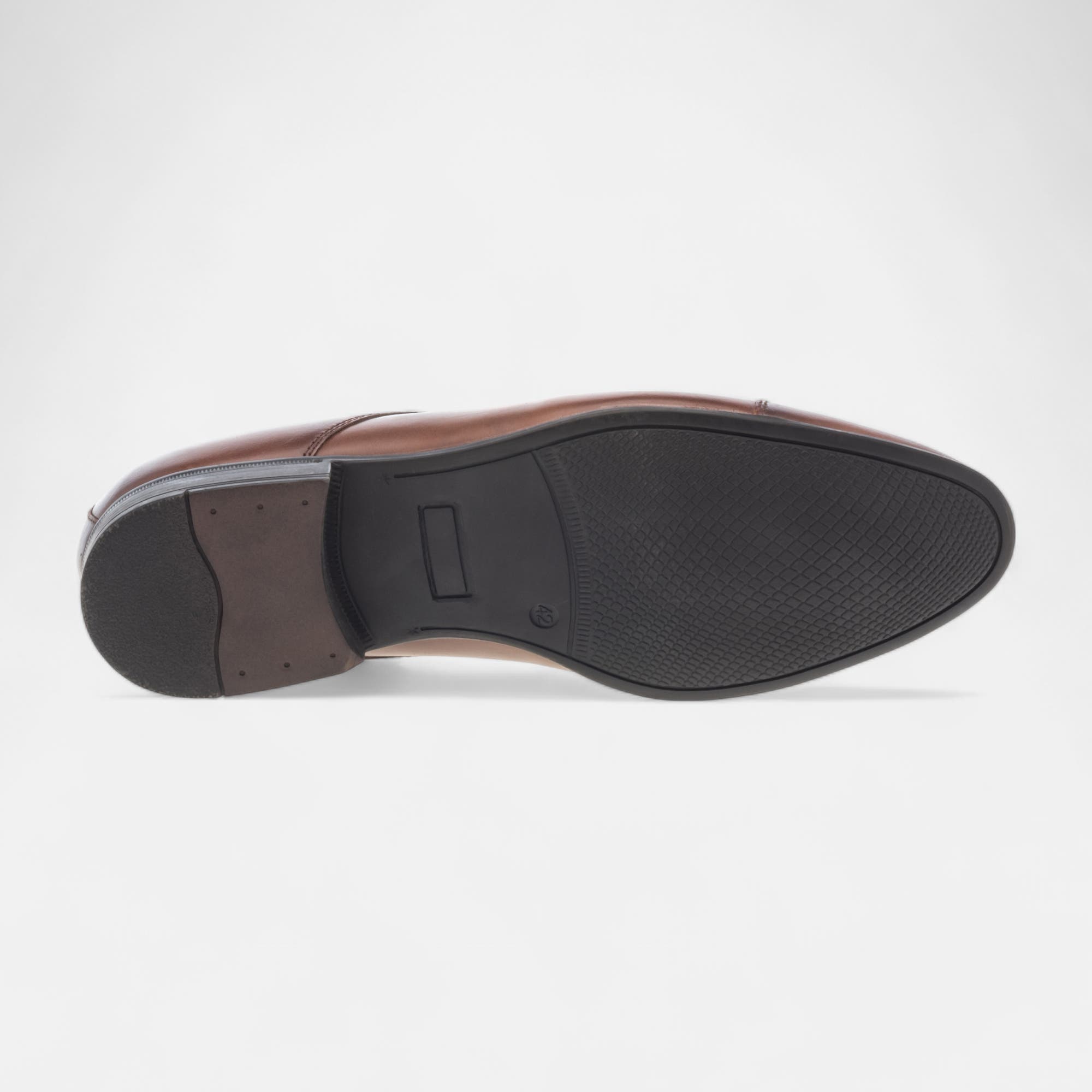 Derbies Homme en cuir cognac