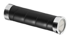 Paire de Grips Brooks England Slender Leather Grips 130 mm Noir