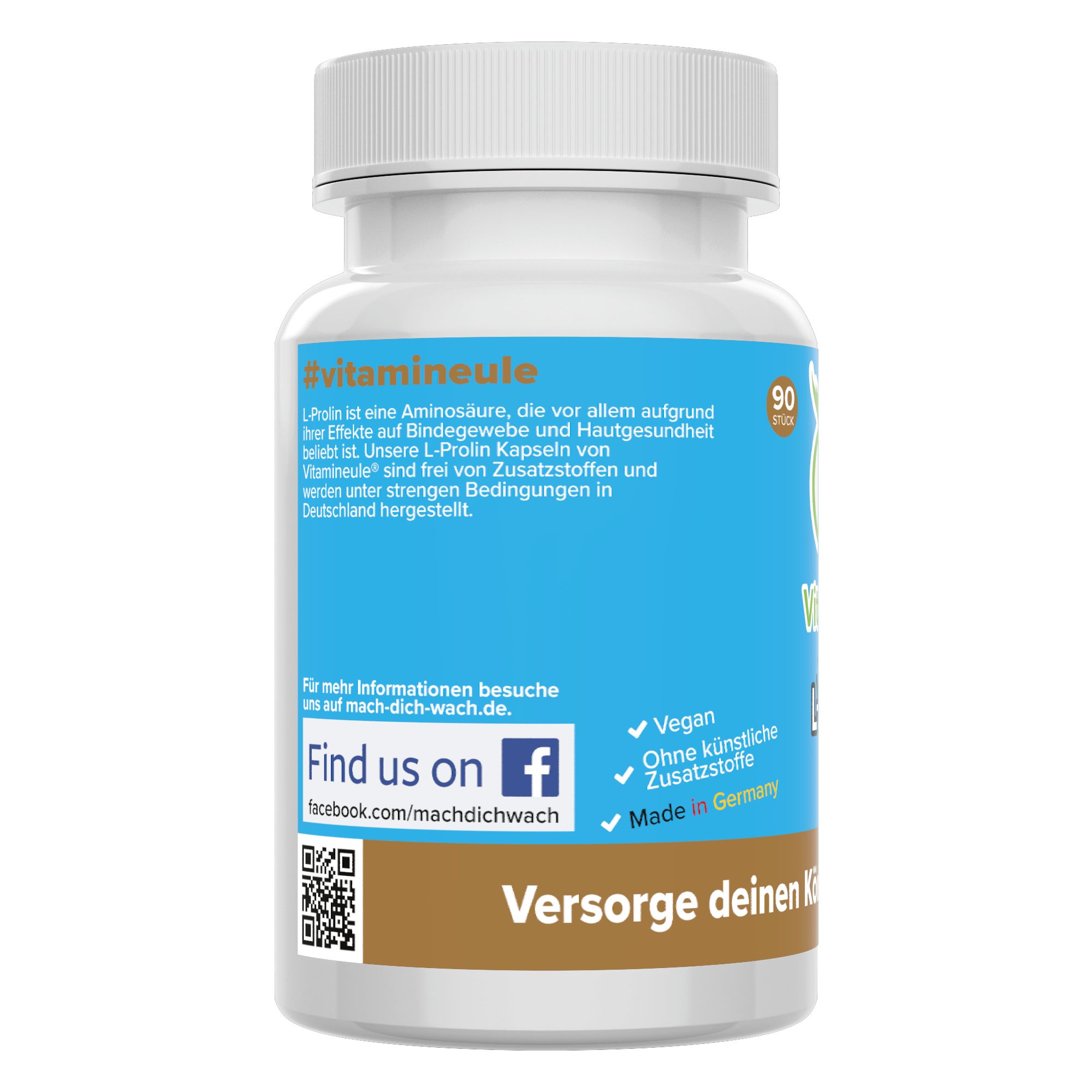 L-Prolin Kapseln - Vitamineule®