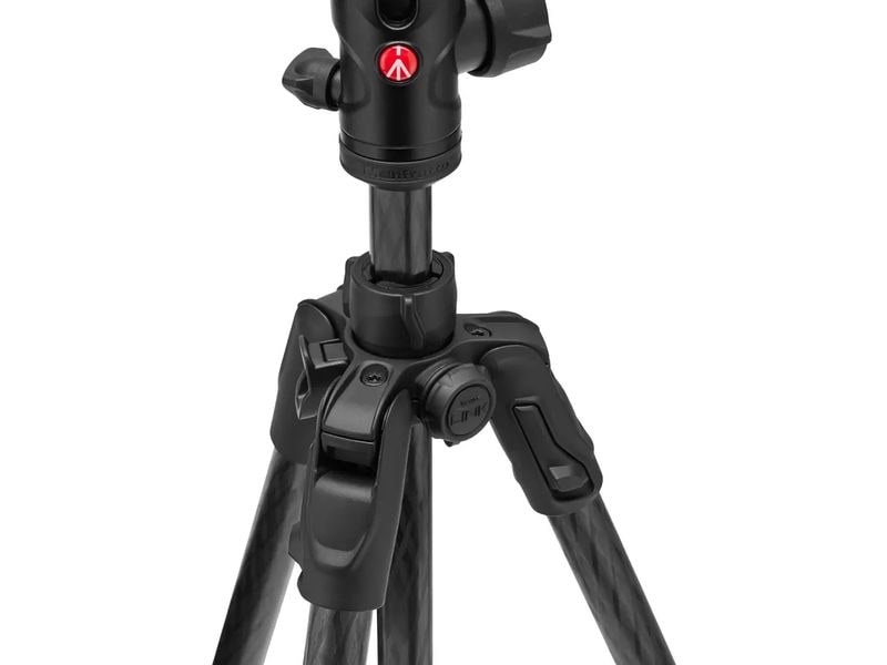 Manfrotto Stativ Befree Advanced AS twist Carb Ultraleichtes und tragbares Fotostativ für fortgeschrittene Hobbyfotografen