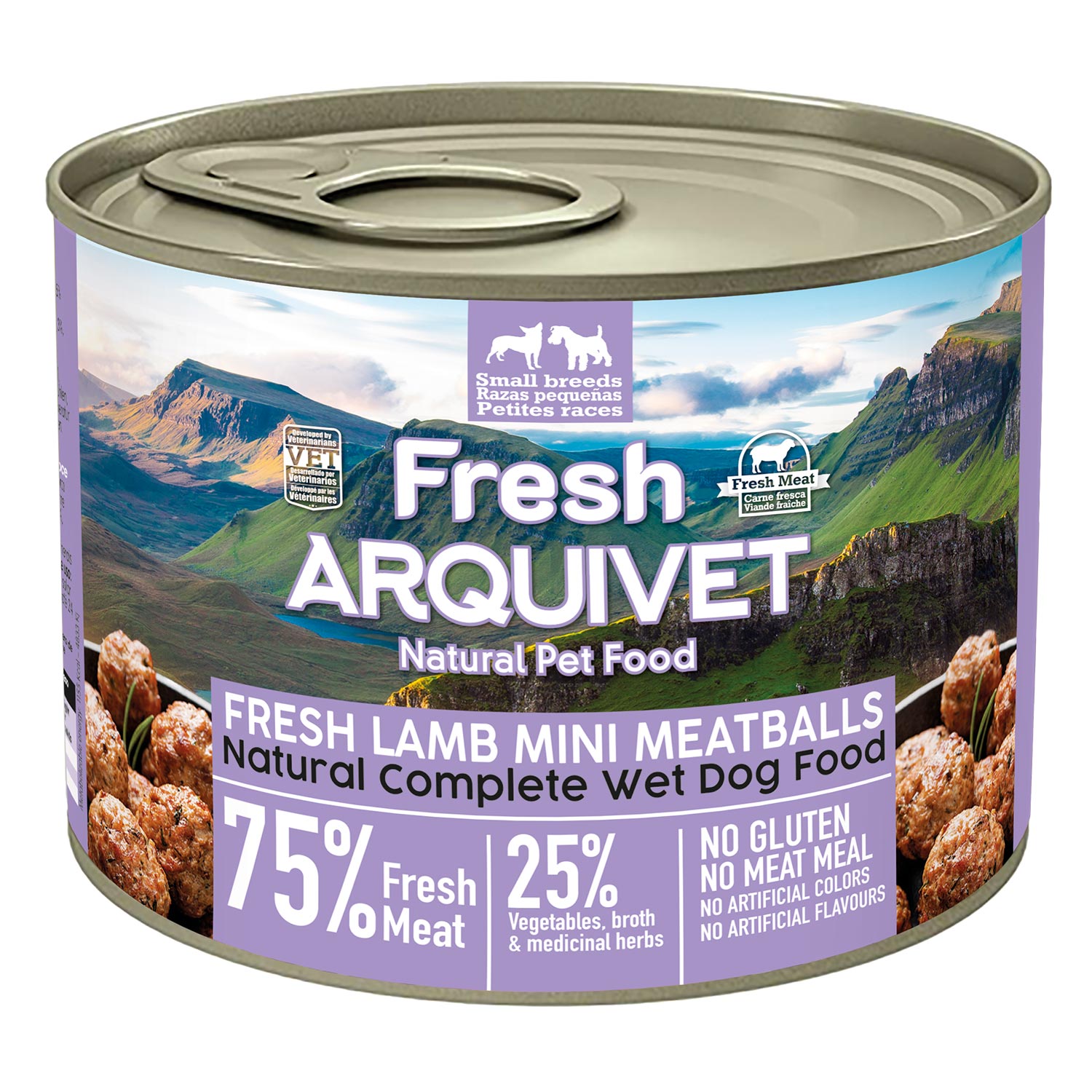 Arquivet Fresh MINI Almôndegas de Cordeiro 200gr