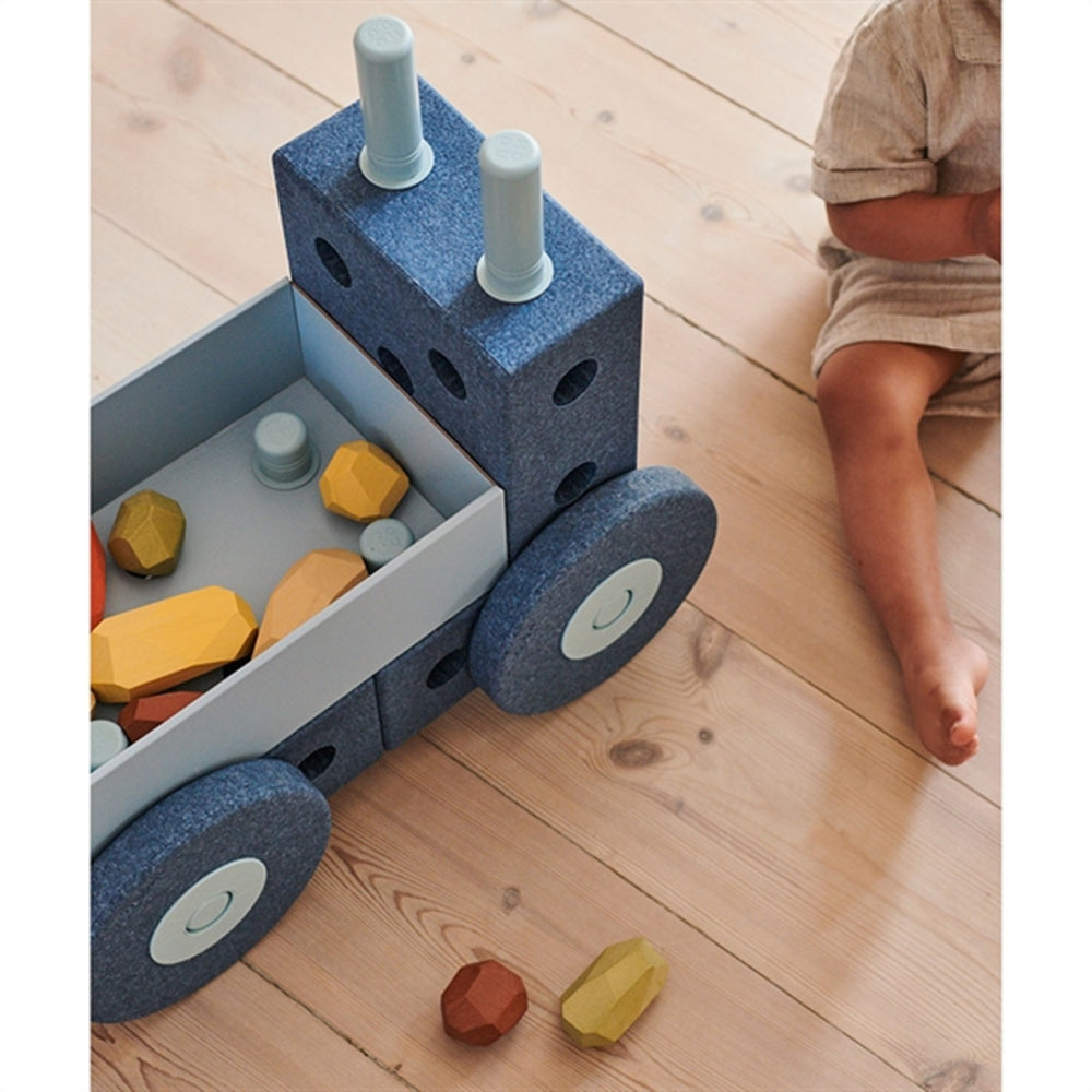 3-i-1 Baby Walker Deep Blue/Sky Blue