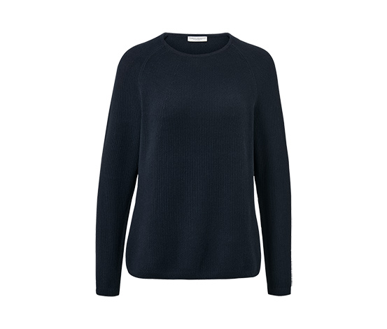 Strickpullover, dunkelblau