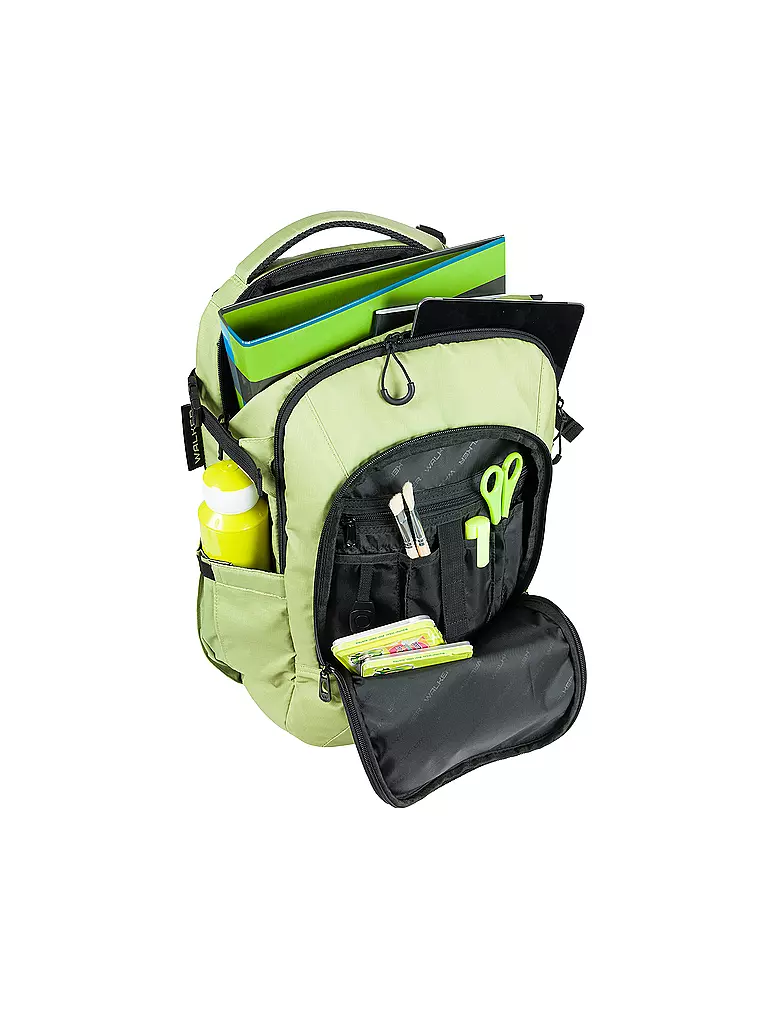 WALKER Schulrucksack Campus Evo 2.0 Lime hellgrün