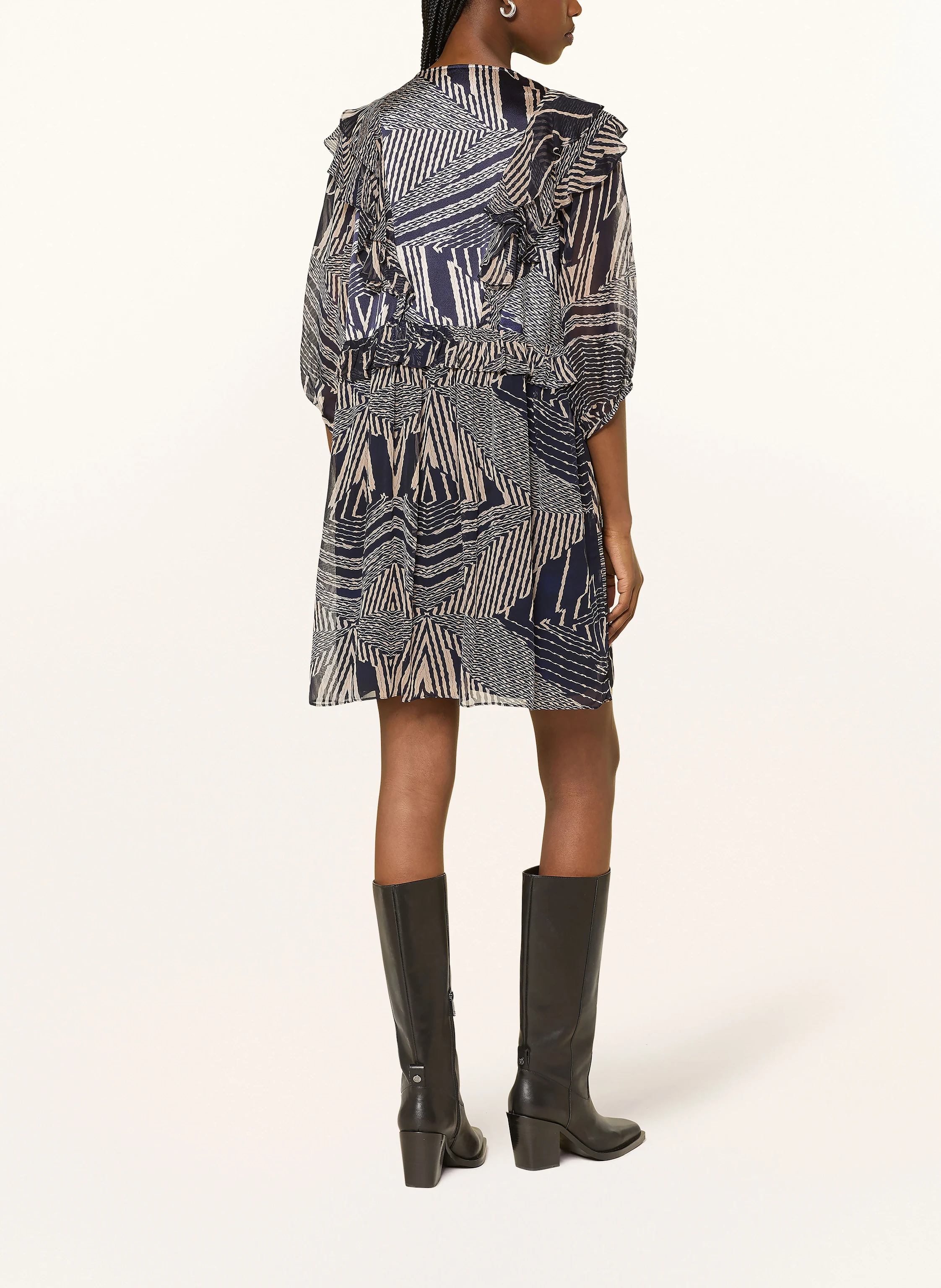 ba&sh Kleid ACACIA mit 3/4-Arm