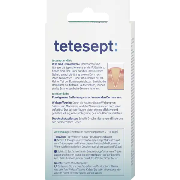 med foot care Dornwarzenpflaster intensiv