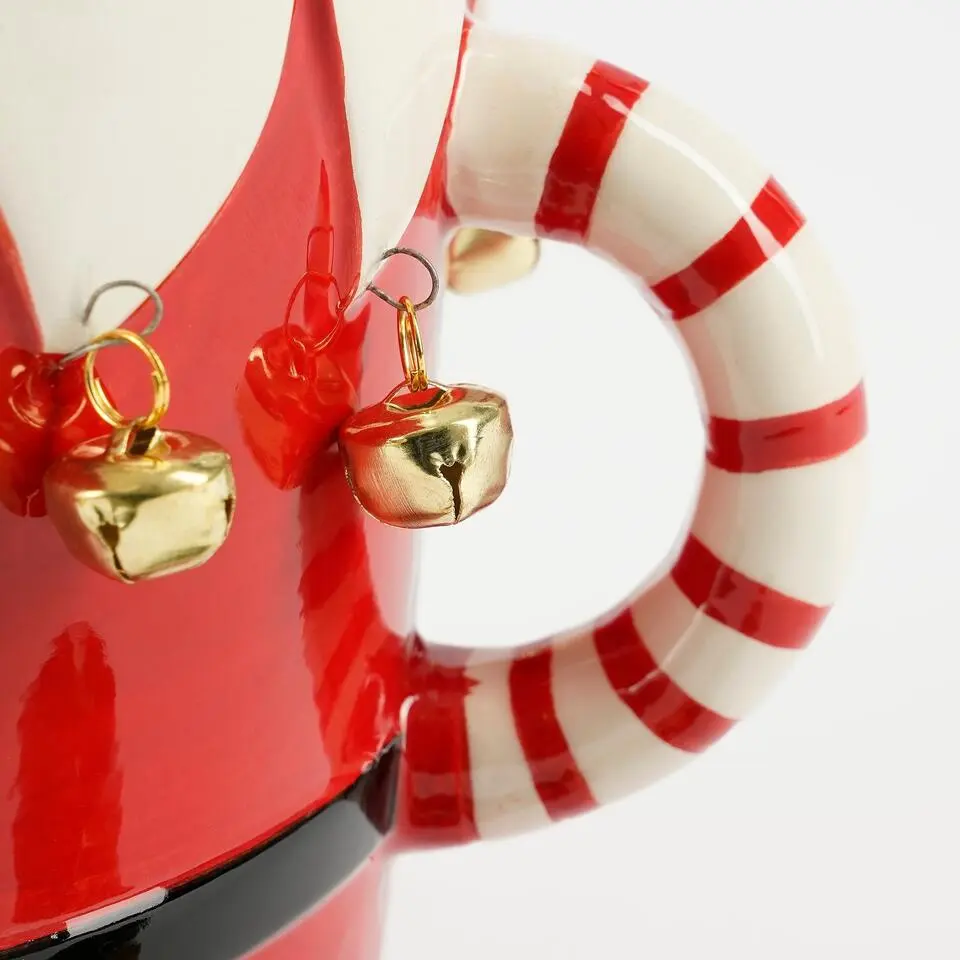 Mica Decorations Funny Bloempot - L29 x B18 x H17 cm - Dolomiet - Rood