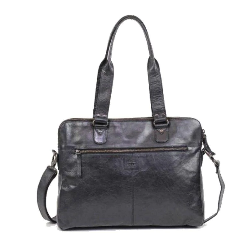 Bear Design Cow Lavato Handtas Lia 13,3 inch Zwart CL35220