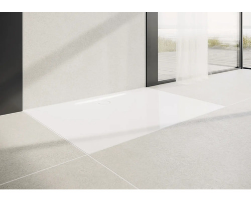 KALDEWEI SUPERPLAN ZERO 1514-5 douchebak, 75 x 80 x 3,7 cm, alpinewit mat, 351447980711