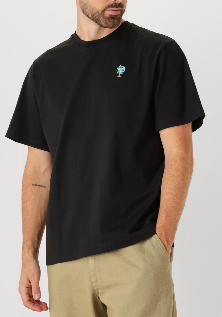 zwarte forét t-shirt globus t-shirt