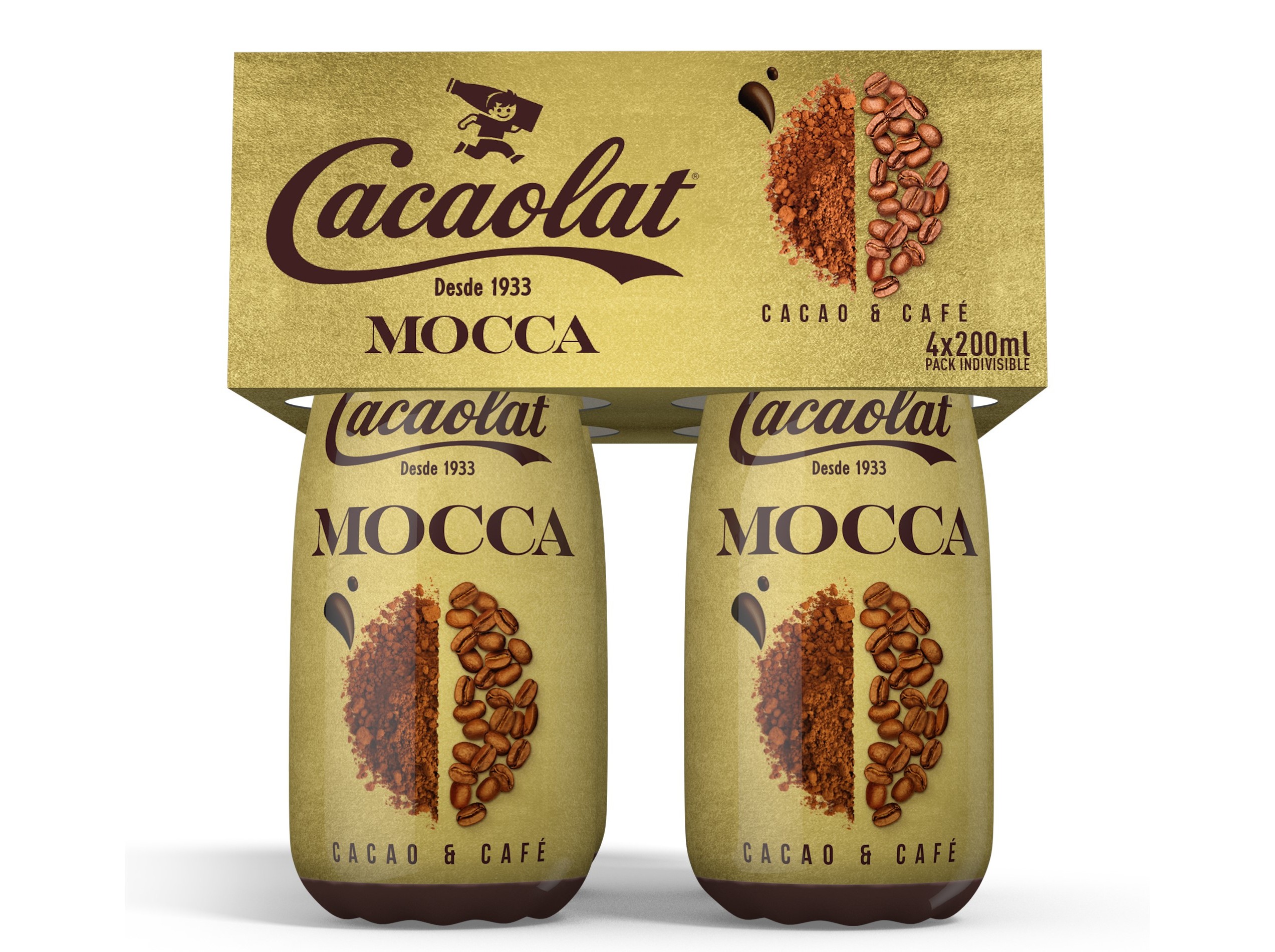 LEITE UHT CACAOLAT MOCCA 4X200ML