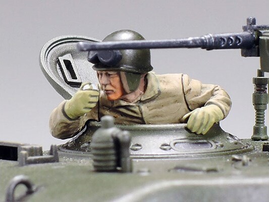 Tamiya - M4A3E8 Sherman Easy Eight Byggesæt - 1:48 - 32595