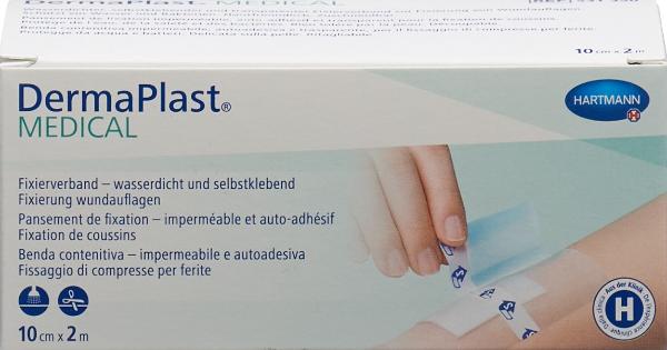 DERMAPLAST Medical Fixierfolie 10cmx2m 1 Stk