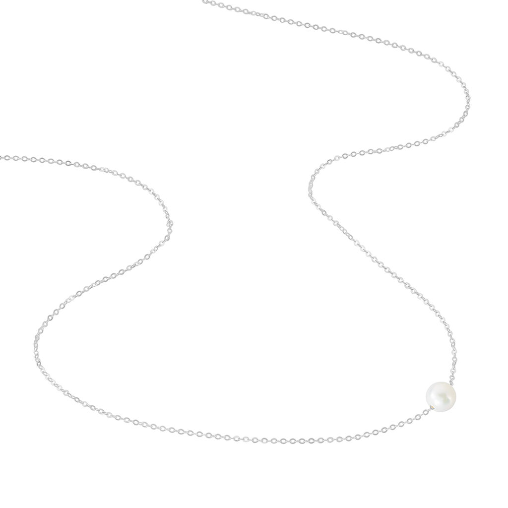 Collier Sissy Or Blanc Perle De Culture