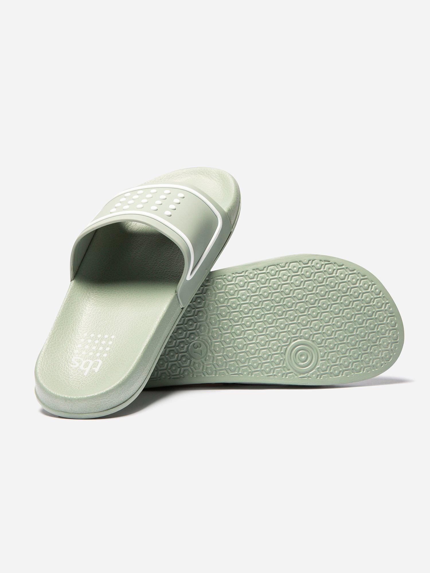 Mules Femme Légères Vegan Vert