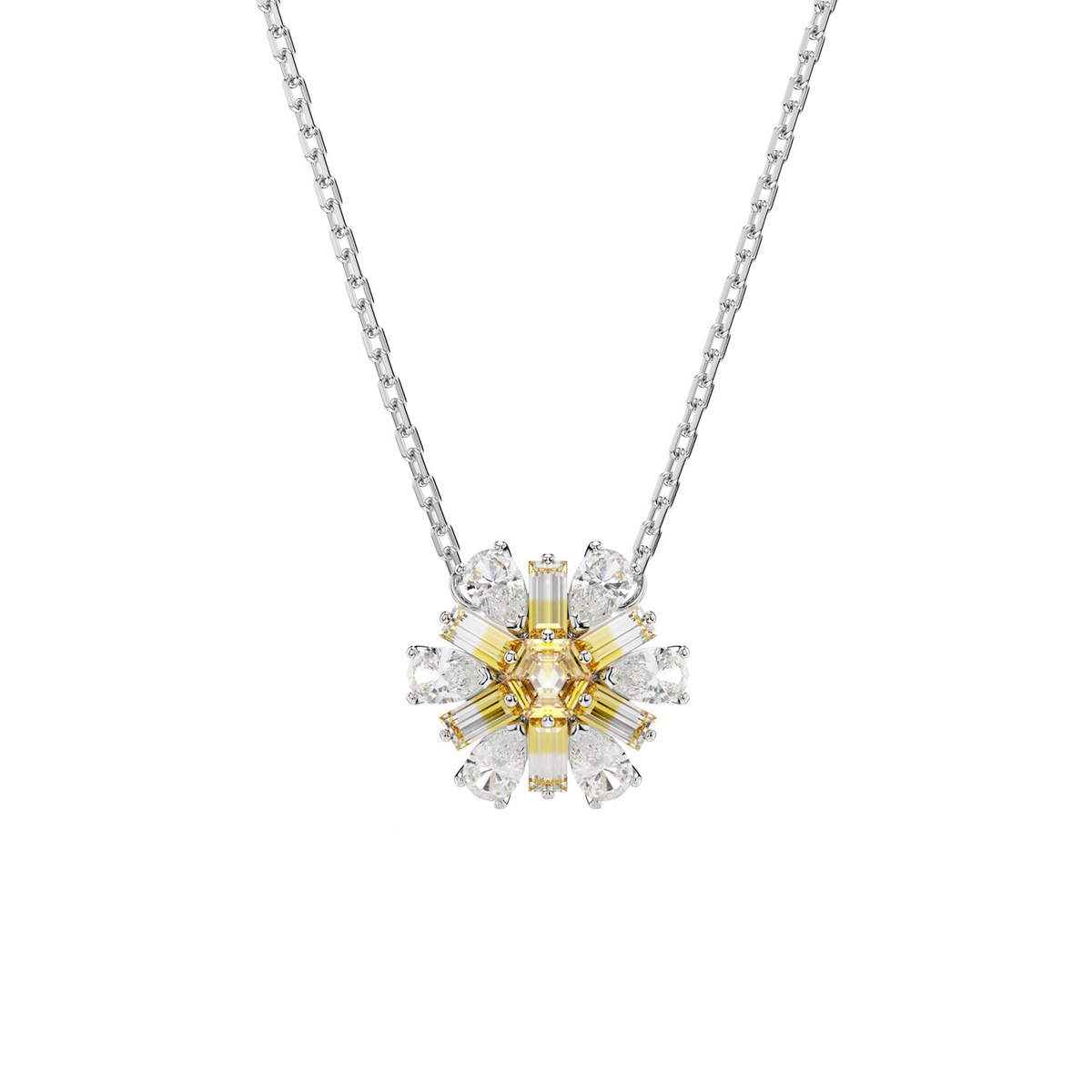 Collier Swarovski Idyllia fleur jaune