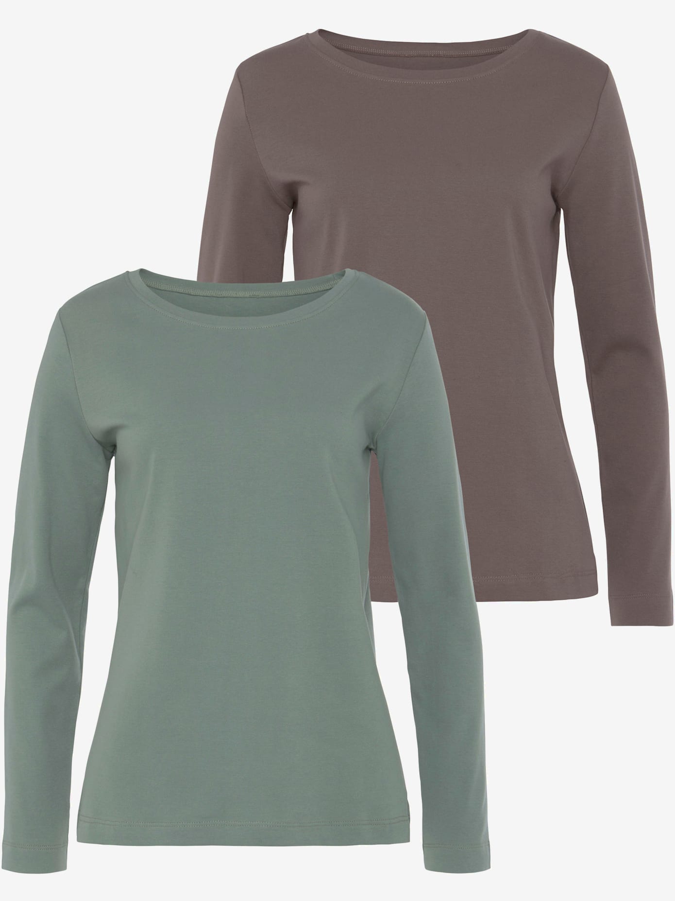 Lot de 2 t-shirt manches longues vivance