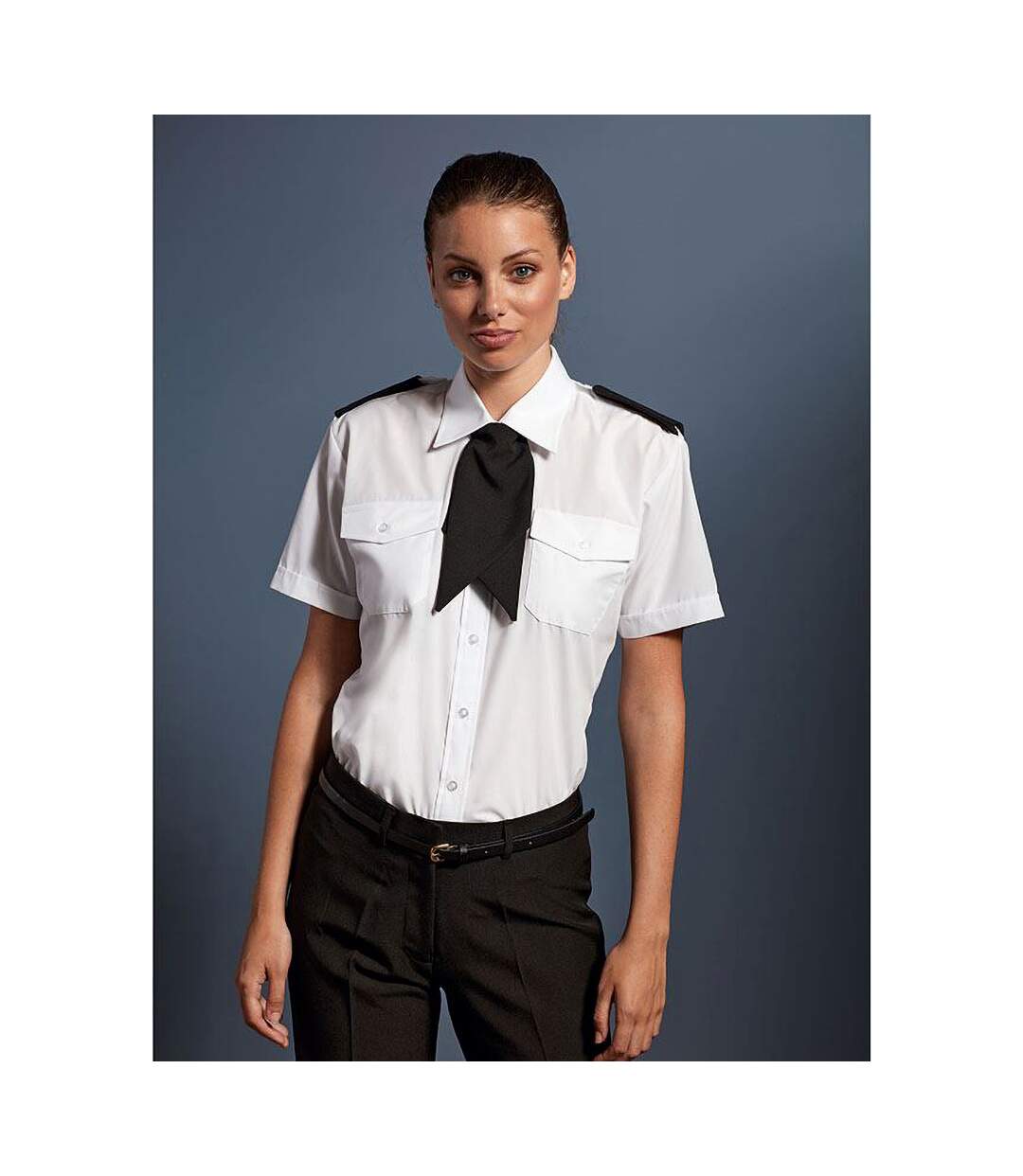 Premier Pilote - Chemise à manches courtes - Femme (Blanc) - UTRW1096