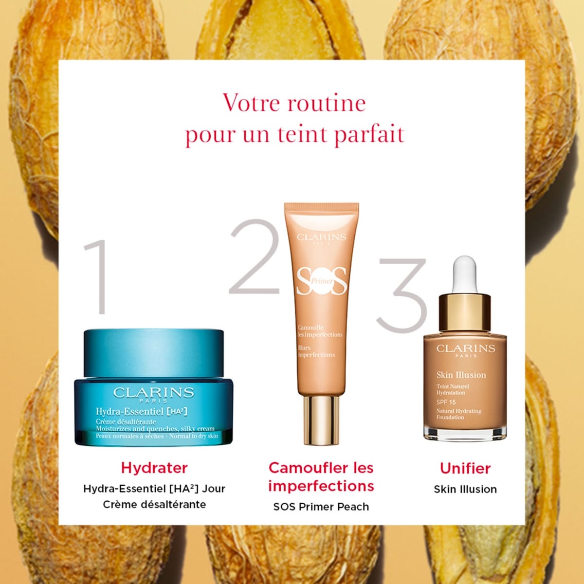 CLARINS SOS Primer Base de Teint Anti-Imperfections