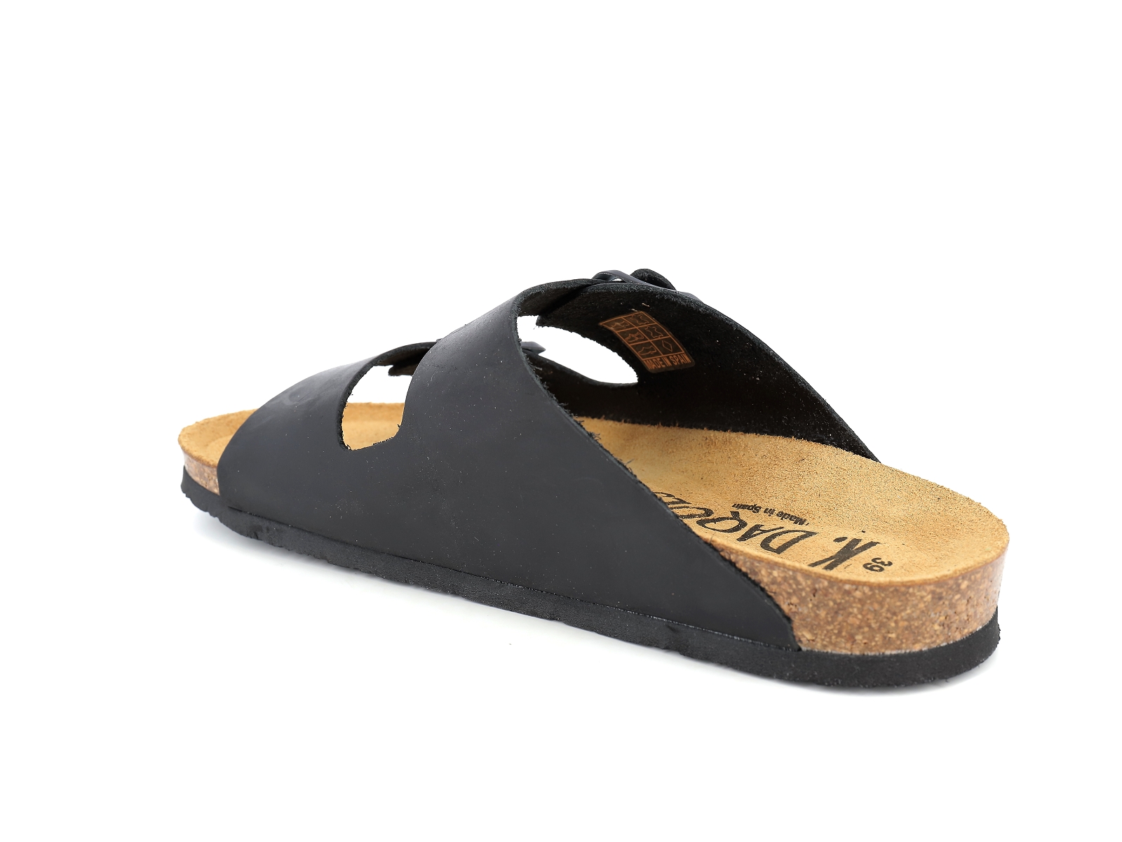 K. daques-PORTBOU Cuir Noir