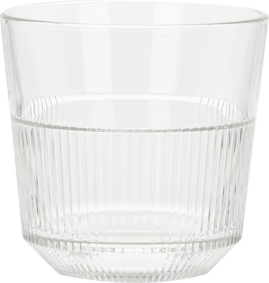 Glas Maxime transparant D 8 H 8 cm 4 stuks