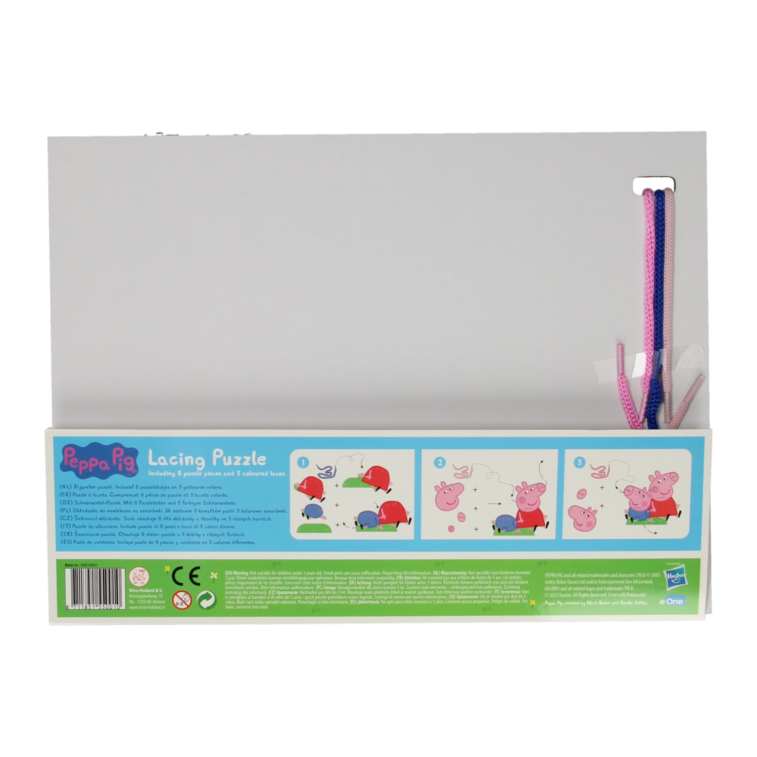Rijgveterpuzzel Peppa Pig