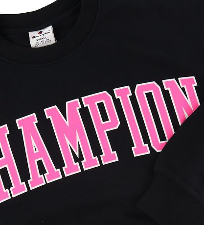 Champion Fashion Sweatshirt - Croptop - Schwarz