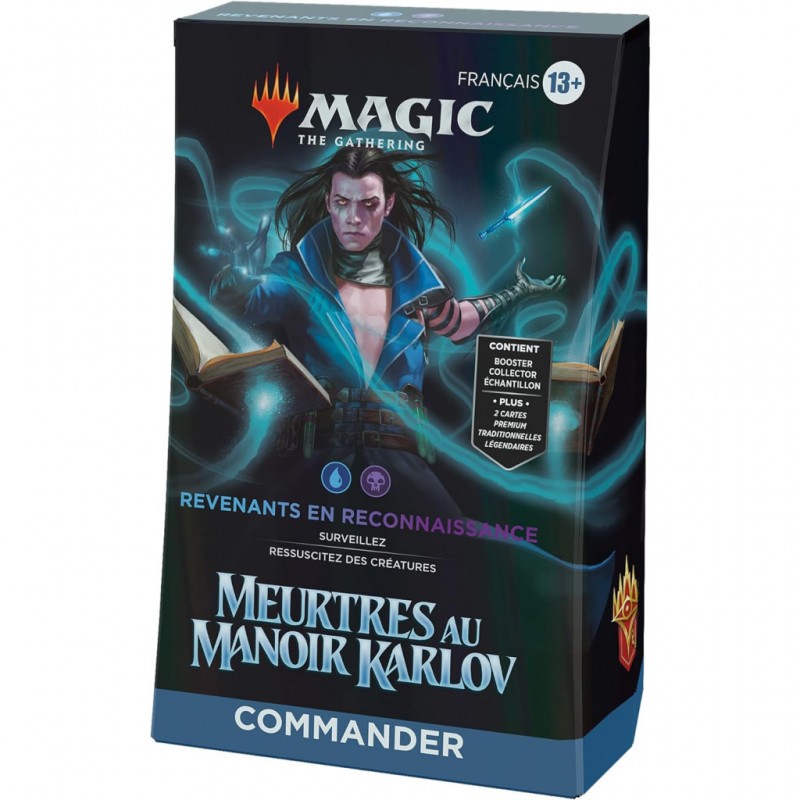 MTG Meurtres au manoir Karlov Deck commander Revenants en reconnaissance