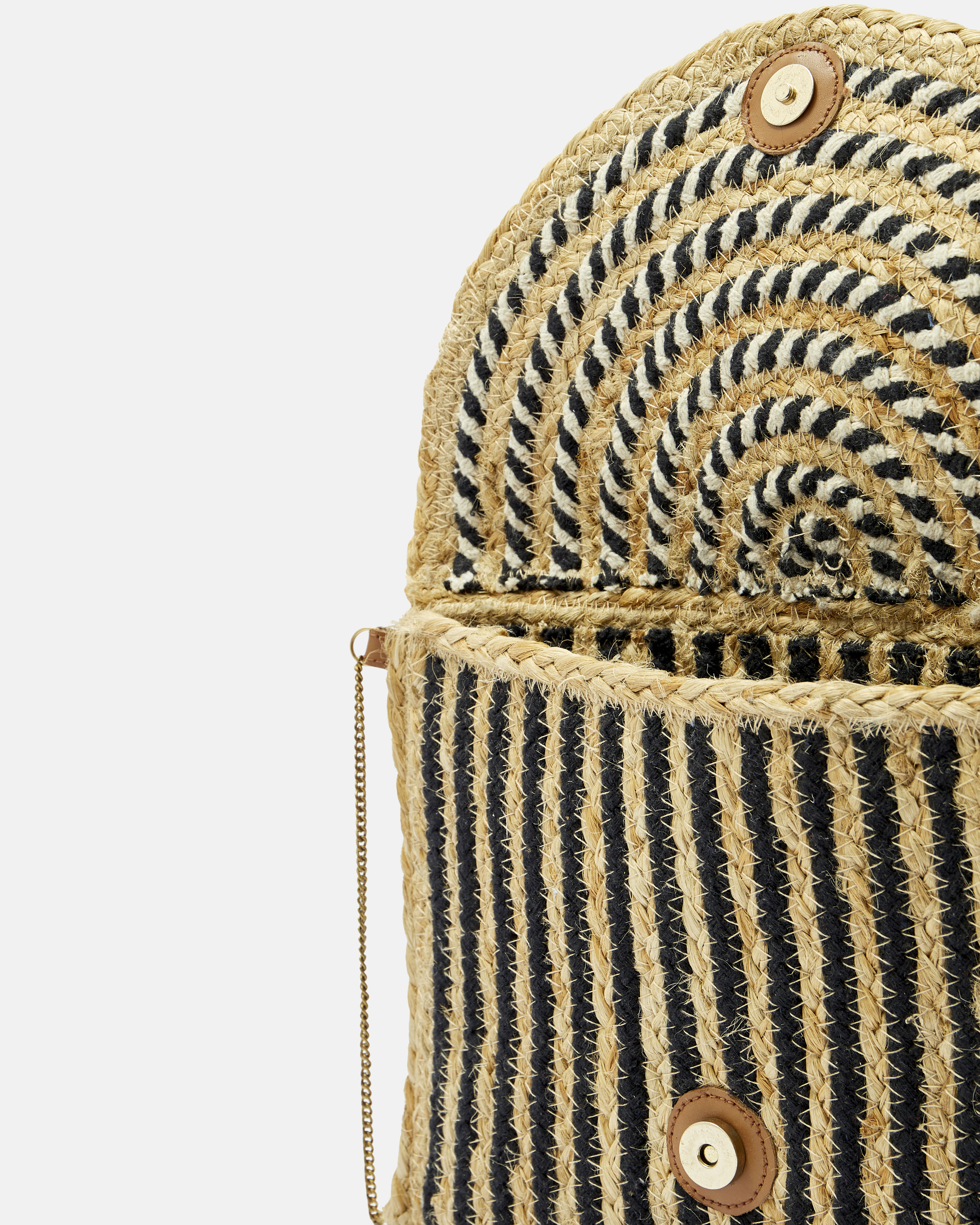 POCHETTE RALICIA Naturel noir