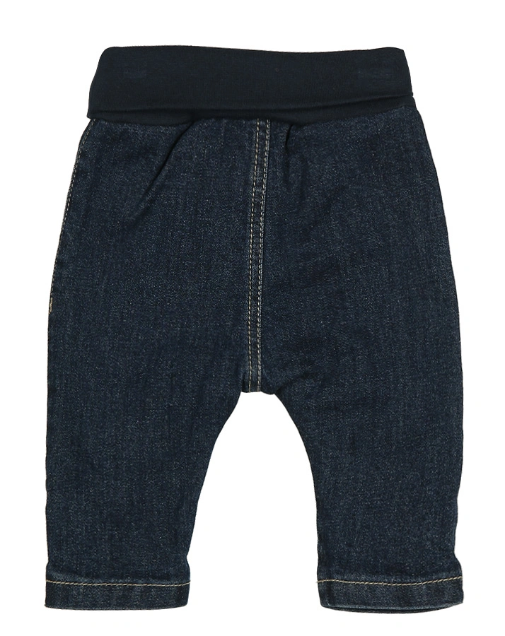 Jeanshose DOUBLE mit Softbund in dark blue denim