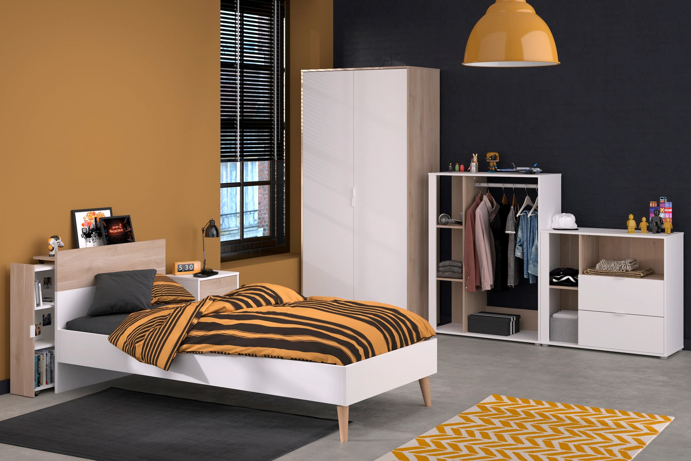 PARISOT Kinderzimmer-Set 6-teilig 