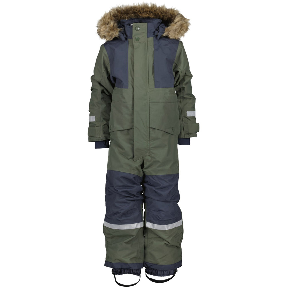 Køb Didriksons Deep Green Björnen Kids Coverall