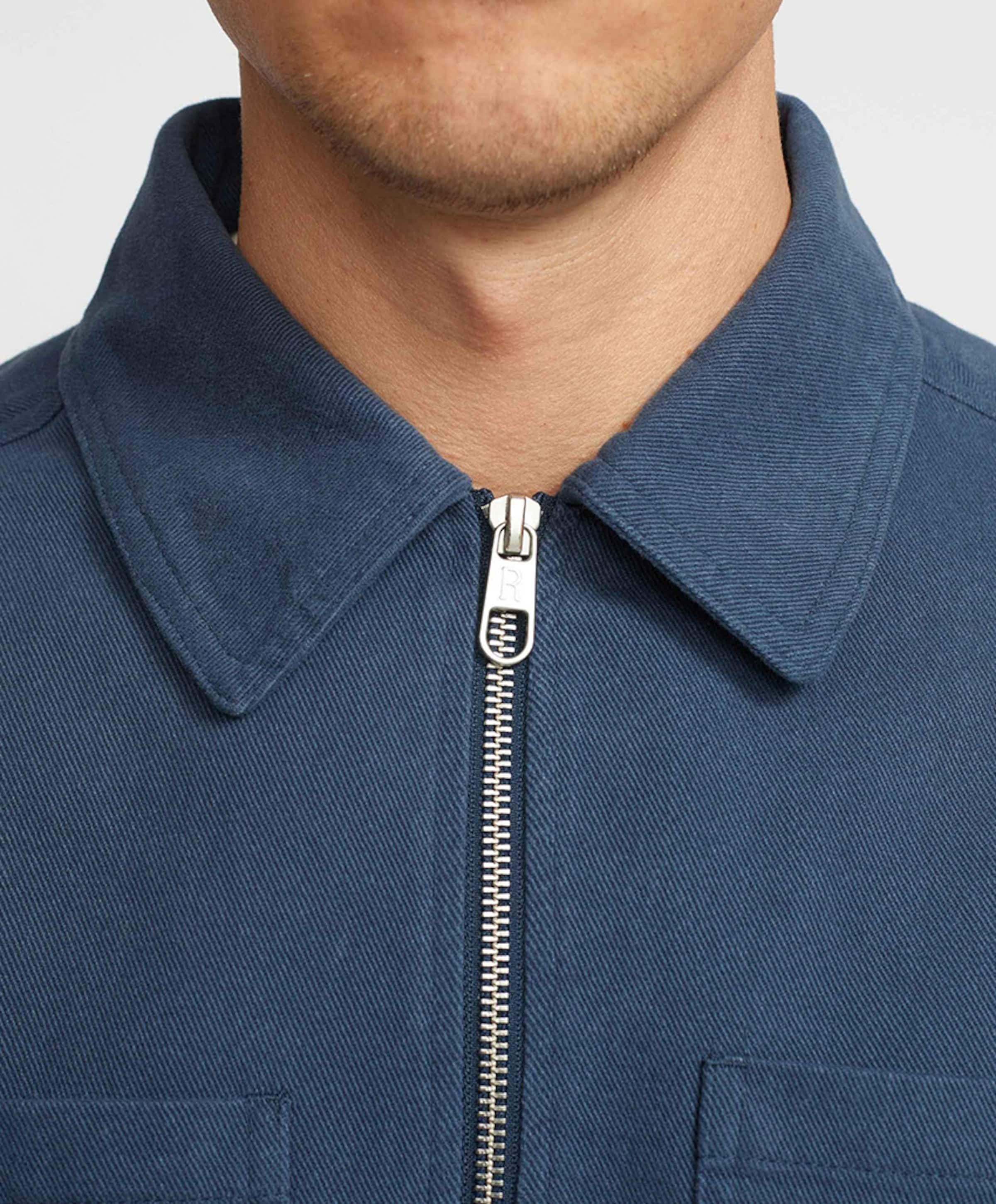 Revolution Heren overshirt blauw