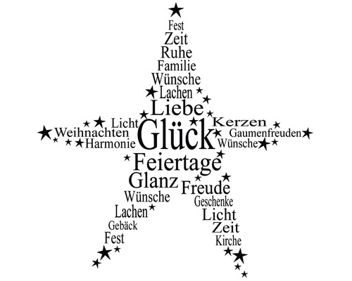 Sterrenstempel 7x7cm