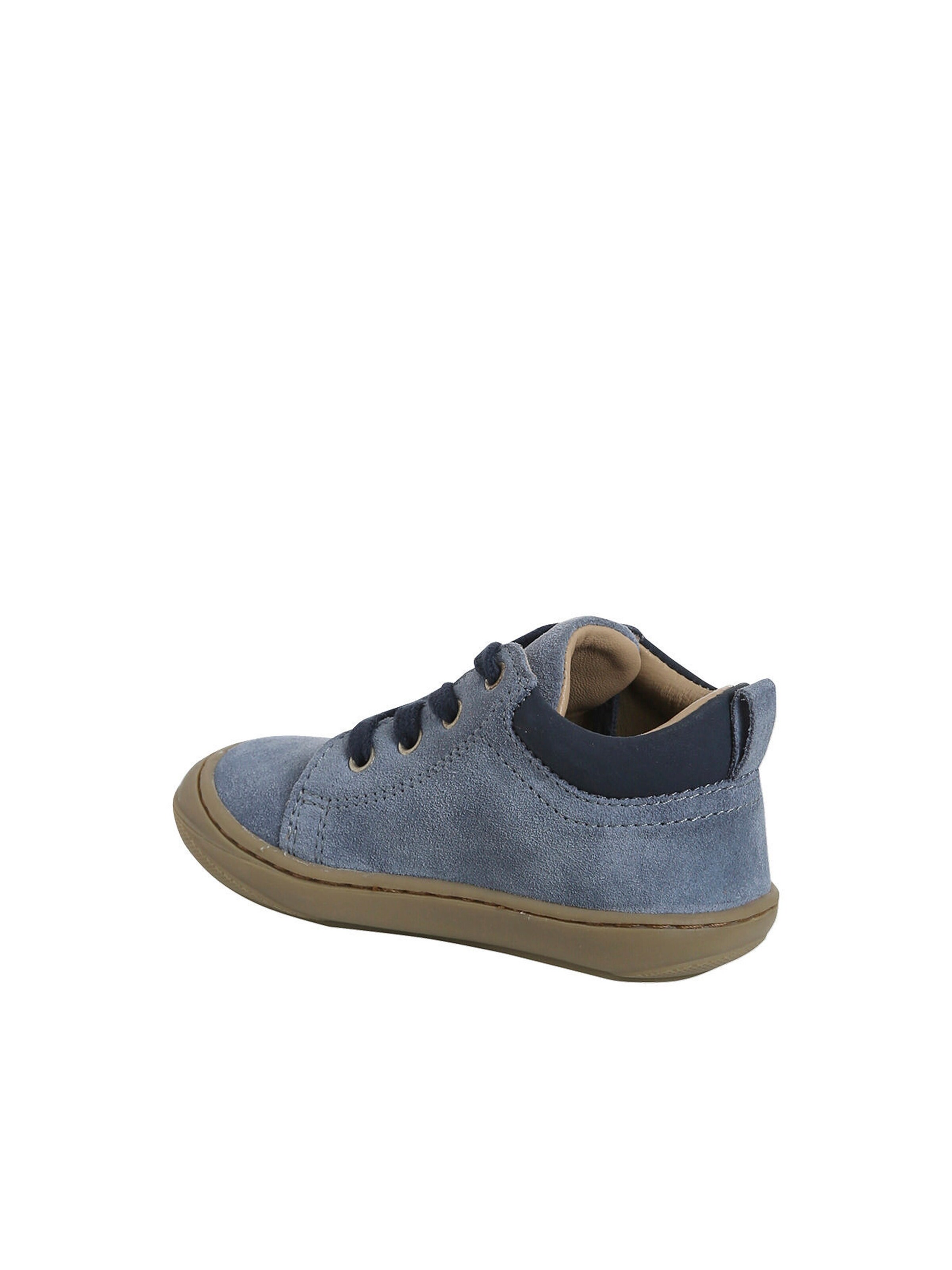 Vertbaudet Baby Lauflernschuhe mit Schnürung aus weichem Leder set blau