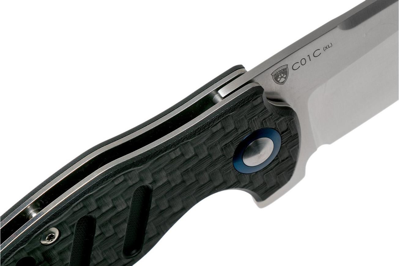 Kizer C01C Sheepdog XL Carbonfiber V5488C3 zakmes