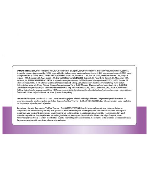 Prins Vitalcare Diet Gastro-Intestinal Zalm - Kattenvoer