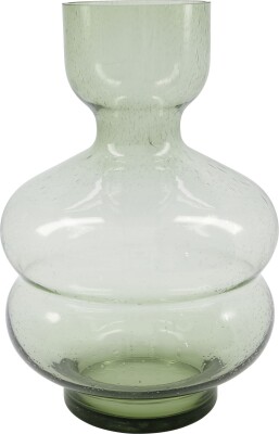 House Doctor - Vase - Organi - Glas - Grøn - 35 CM