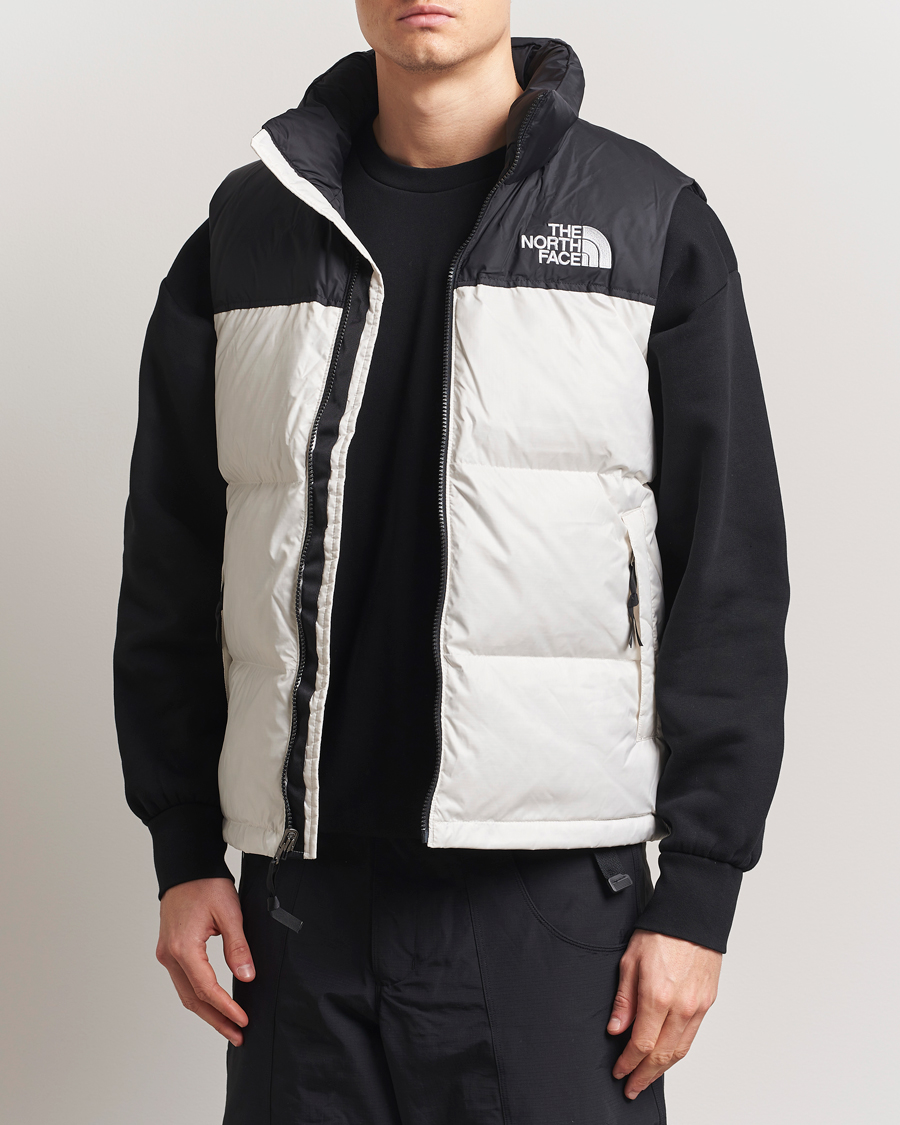 The North Face 1996 Retro Nuptse Vest White Dune/Black
