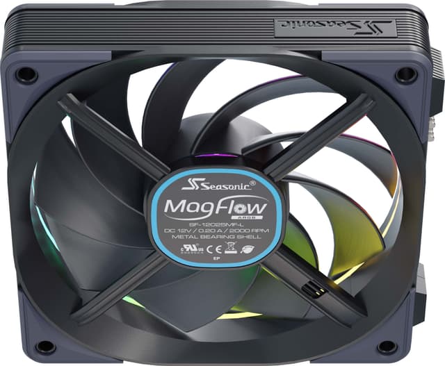 Seasonic MagFlow ARGB-blæser (3-pakke)