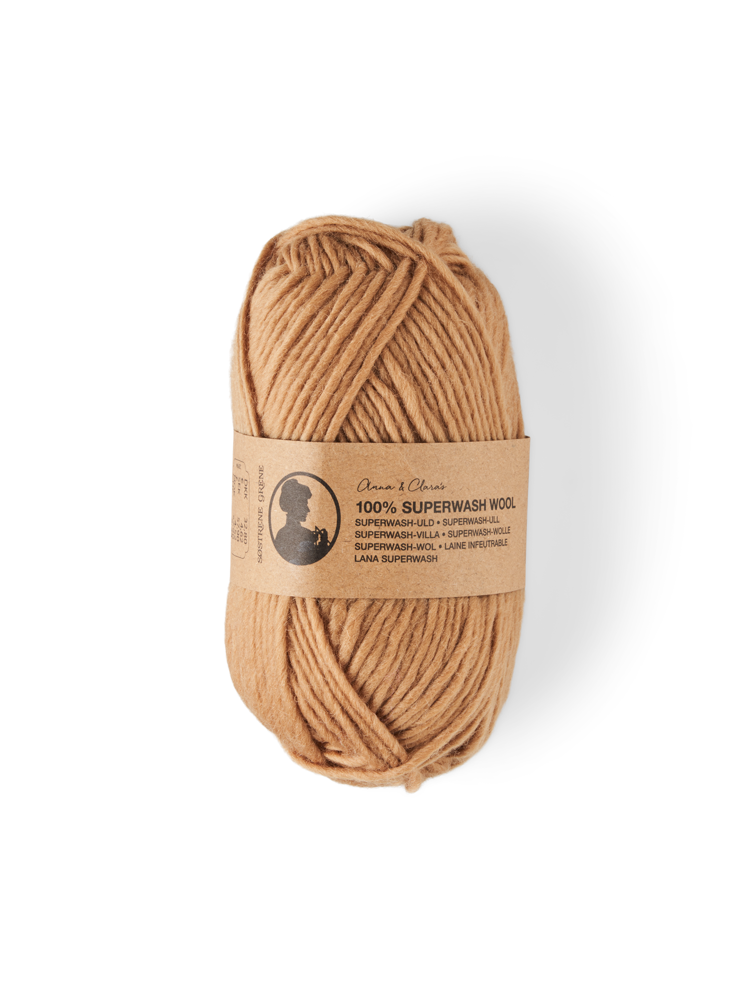 Uldgarn | Superwash uld. 50 g = 70 m. | Curry