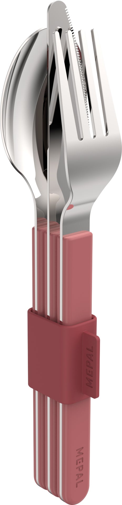 Mepal bestekset Silueta roze 3-delig