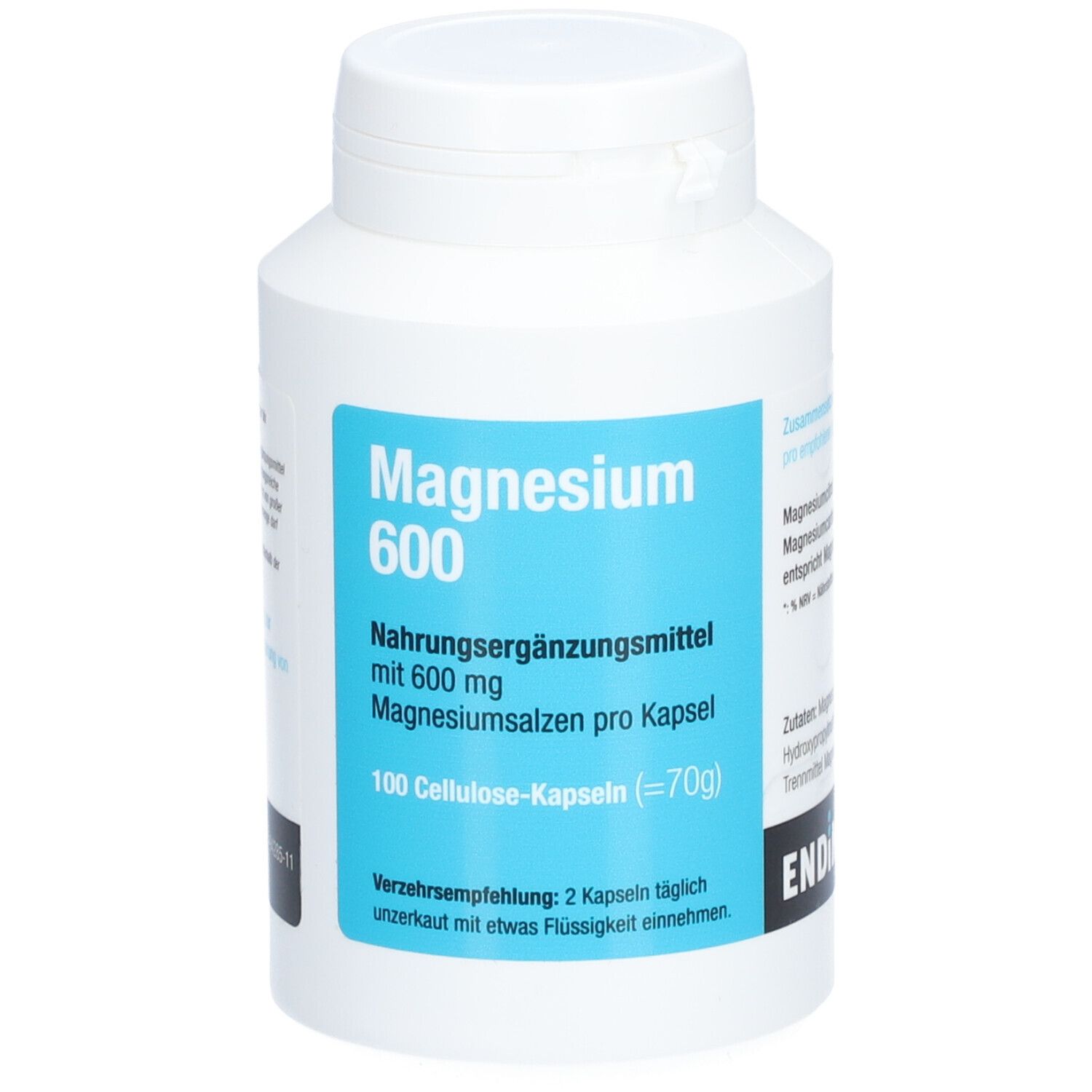 Endima® Magnesium 600 Kapseln