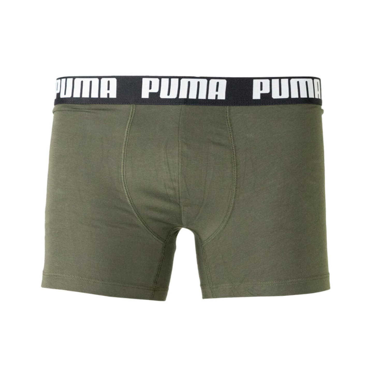 PUMA Boxershorts Everyday 4-Pack Donkergroen Zwart