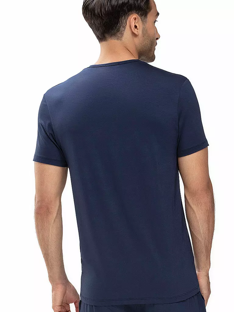 MEY Pyjama T-Shirt JEFFERSON yacht blue blau