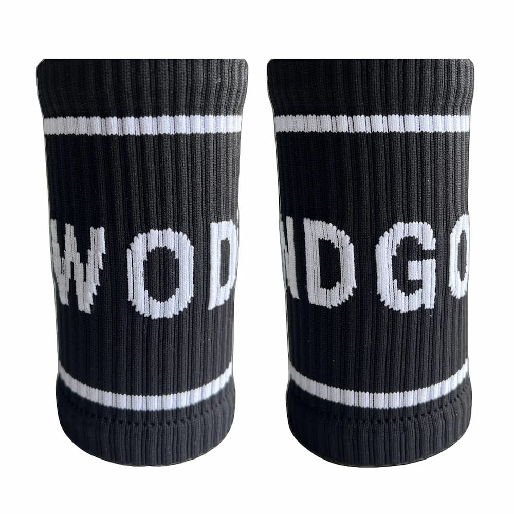 WODANDGO Poignets de protection Noir 14 cm