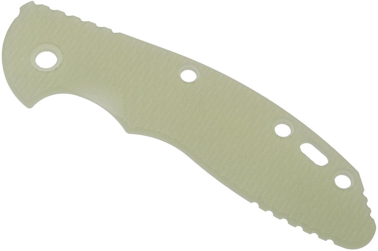 Rick Hinderer XM-18 3,5” greepschaal, Translucent Green G10